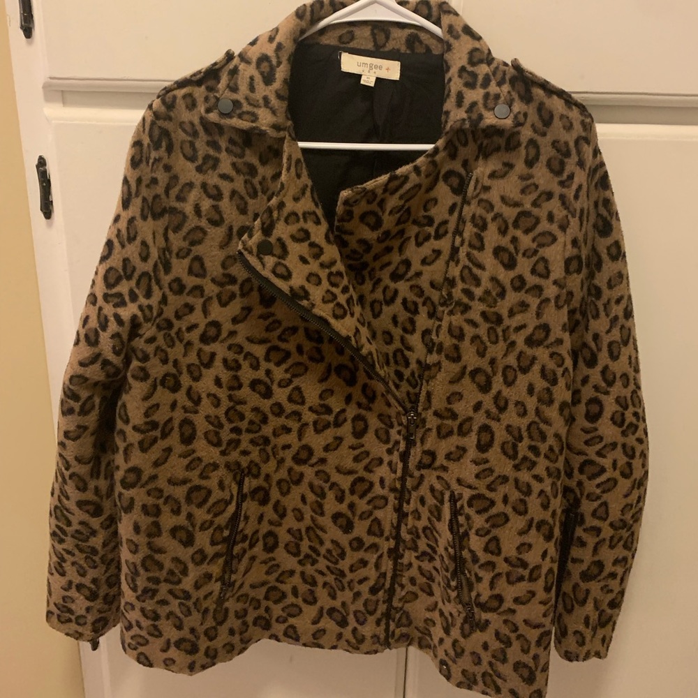 Umgee leopard jacket